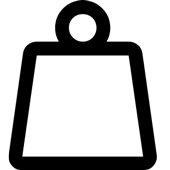 Icon von einem Gewicht